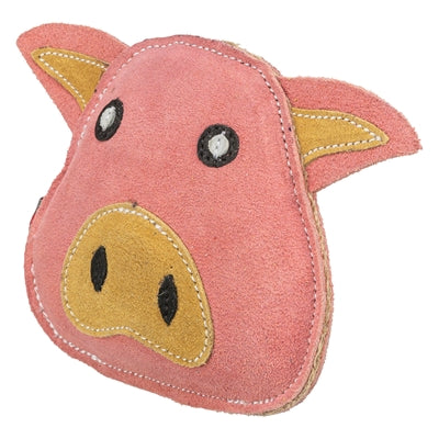 Trixie Varken Leer hondenspeelgoed 19 cm