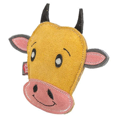 Trixie Koe Leer hondenspeelgoed 17 cm