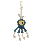 Trixie Monster Leer Met Touw hondenspeelgoed 47 cm