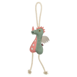 Trixie Draak Leer Met Touw hondenspeelgoed 55 cm