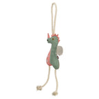 Trixie Draak Leer Met Touw hondenspeelgoed 55 cm