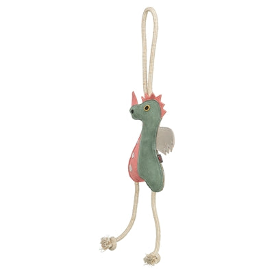 Trixie Draak Leer Met Touw hondenspeelgoed 55 cm