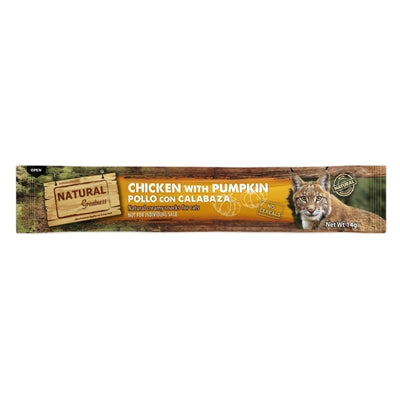 Natural Greatness Creamy Chicken With Pumpkin Digest Support kattensnacks zacht 4x14 gr