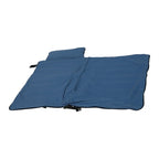 Zolux Bivouak Hondendeken / Slaapzak 2IN1 Blauw hondenmand 95x60-120 cm
