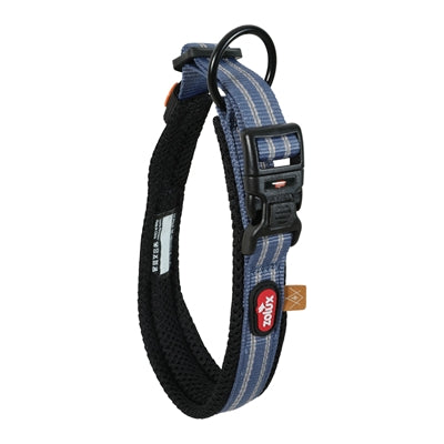 ZOLUX BVK HALSBAND HOND BLAUW M 35-45 CM X 3,5 CM