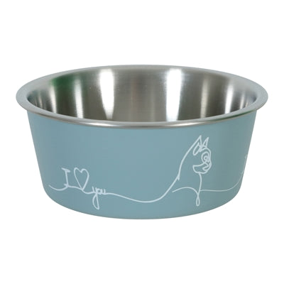 ZOLUX LOVE VOERBAK KAT BLAUW 12,5 CM 400 ML