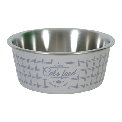 ZOLUX FOOD VOERBAK KAT ROZE 12,5 CM 400 ML
