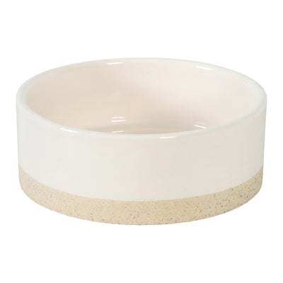 ZOLUX OLARIA VOERBAK KERAMIEK BEIGE 14 CM 450 ML