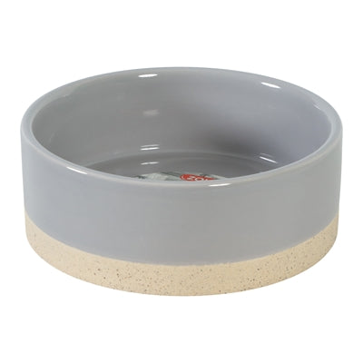 ZOLUX OLARIA VOERBAK KERAMIEK GRIJS 14 CM 450 ML