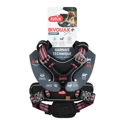 ZOLUX BVK HONDENTUIG RED XS 25,5-38X33-43 CM