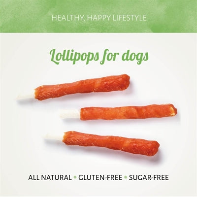 Antos Chicken D'light Lollies hondensnacks kauwsnack 400 gr