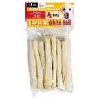 Antos Rawhide White Roll hondensnacks zacht 15 st