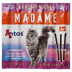 Antos Cat Soft Sticks Madame Zalm / Forel kattensnacks zacht 6 st