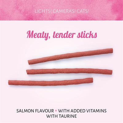 Antos Cat Soft Sticks Madame Zalm / Forel kattensnacks zacht 6 st