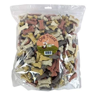 Dog Treatz Kluifjes 4-MIX hondenkoekjes 2,5 kg