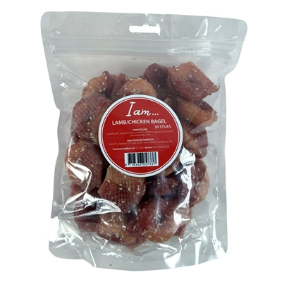 i am Bagel Lamb / Chicken hondensnacks kauwsnack 30 st