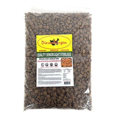 Budget Premium Quality Senior kattenvoer droogvoer 1 kg