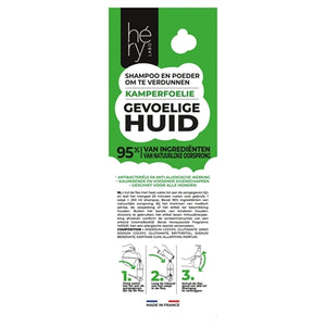 Hery Shampoo Poeder Sensitive Gevoelige Huid hondenshampoo 25 gr
