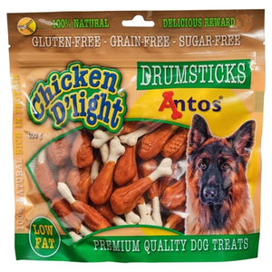 Antos Chicken D'light Drumsticks hondensnacks kauwsnack 400 gr