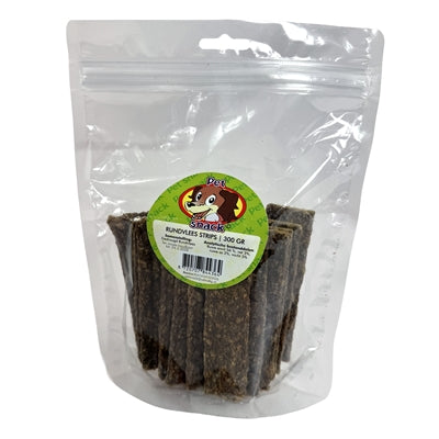 Petsnack Buffel Vleesstrips hondensnacks gedroogd 300 gr