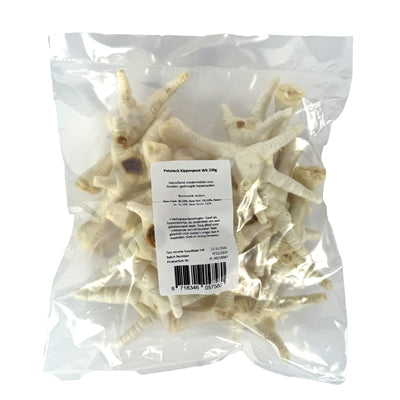 Petsnack Kippenpoten Wit hondensnacks gedroogd