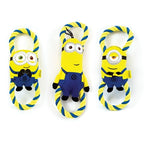 Minions Pluche Bob / Stuart / Kevin Aan Flostouw hondenspeelgoed 28 cm