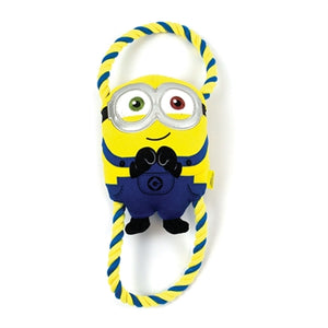 Minions Pluche Minion Bob Aan Flostouw hondenspeelgoed 43x15x8 cm
