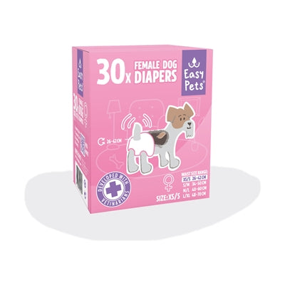 Easypets Hondenluiers Teef hondenpoepzakjes