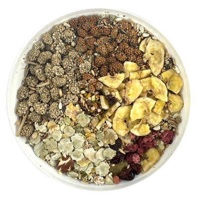 Hareco Agapornis Select Met Pellets vogelvoer zaden 1,8 kg