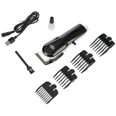 Trixie Tondeuse Set TR1200 Draadloos Wit / Zwart electrische artikelen 10 Watt