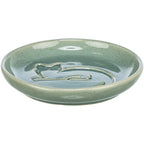 Trixie Voerbak Kat Katrelief Keramiek Blauw 14,5 cm 150 ml