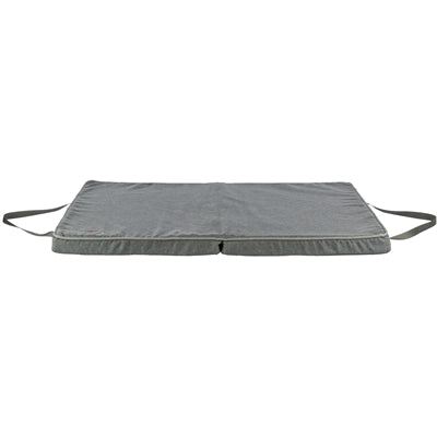 TRIXIE HONDENKUSSEN MATRAS SAMOA VITAL WATERAFSTOTEND OPVOUWBAAR DONKERGRIJS 140X90 CM