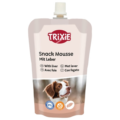 TRIXIE SNACK MOUSSE MET LEVER 200 GR