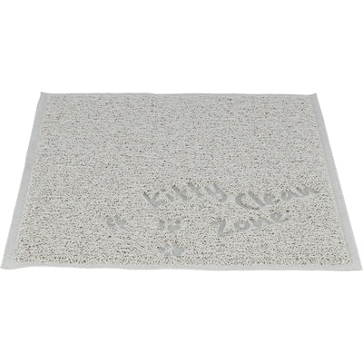 TRIXIE KATTENBAKMAT PVC LICHTGRIJS 45X37 CM