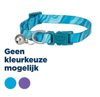 Trixie Halsband Kat Waves Assorti halsbanden lijnen nylon