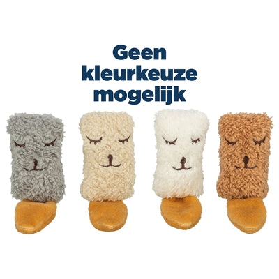 TRIXIE SLEEPY FACE MET CATNIP PLUCHE ASSORTI 17 CM