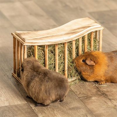 Trixie Hooiruif Met Deksel Hout Gevlamd knaagdierspeelgoed