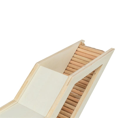 Trixie Observatiebox Muis / Hamster Met Tunnel Onbehandeld Hout knaagdierspeelgoed 36x17 cm