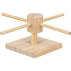 Trixie Voer Draaimolen Onbehandeld Hout knaagdierspeelgoed 22x22x8 cm