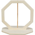 TRIXIE VOERRING ONBEHANDELD HOUT 17X17X12 CM