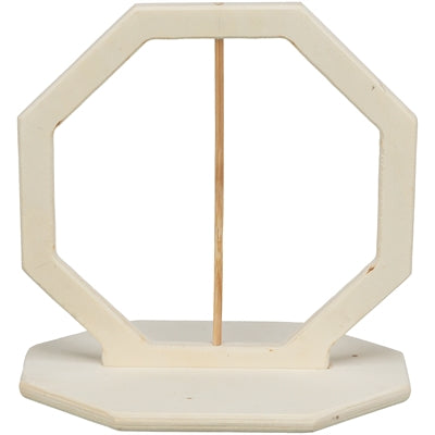 TRIXIE VOERRING ONBEHANDELD HOUT 17X17X12 CM