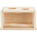 TRIXIE ZANDBAD HAMSTER / GERBIL ONBEHANDELD HOUT 28X15X15 CM