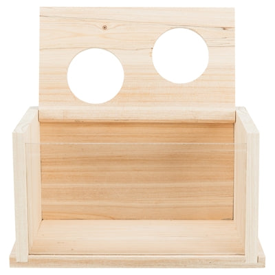 Trixie Zandbad Hamster / Gerbil Onbehandeld Hout knaagdierspeelgoed 28x15x15 cm