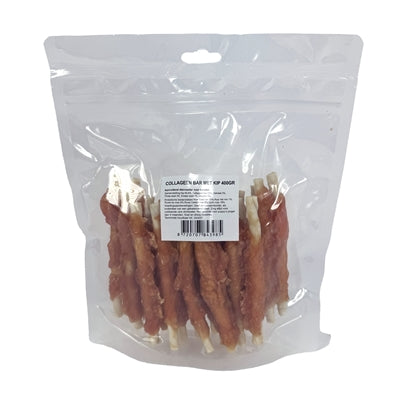 i am Twisted Stick Collageen Bar Met Kip hondensnacks kauwsnack 400 gr