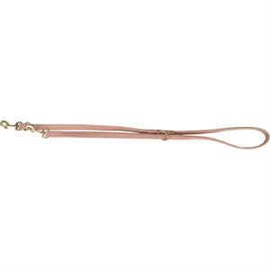 Trixie Hondenriem Pure Verstelbaar Leer Roze hondenhalsband S-m 200x1,5 cm