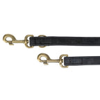 Trixie Hondenriem Pure Verstelbaar Leer Zwart hondenhalsband