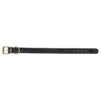 Trixie Halsband Hond Pure Leer Zwart hondenhalsband hondenriem