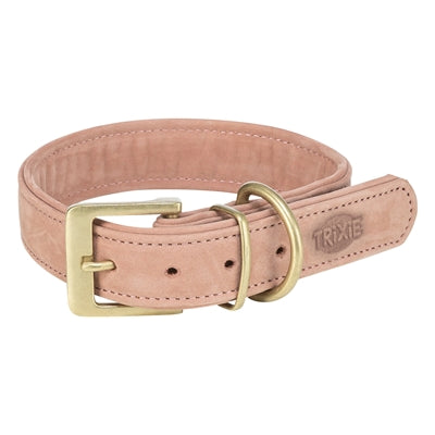 Trixie Halsband Hond Pure Leer Roze hondenhalsband hondenriem