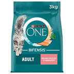 Purina One Adult Zalm / Volkoren Granen kattenvoer droogvoer