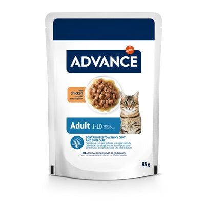 ADVANCE CAT ADULT CHICKEN 12X85 GR